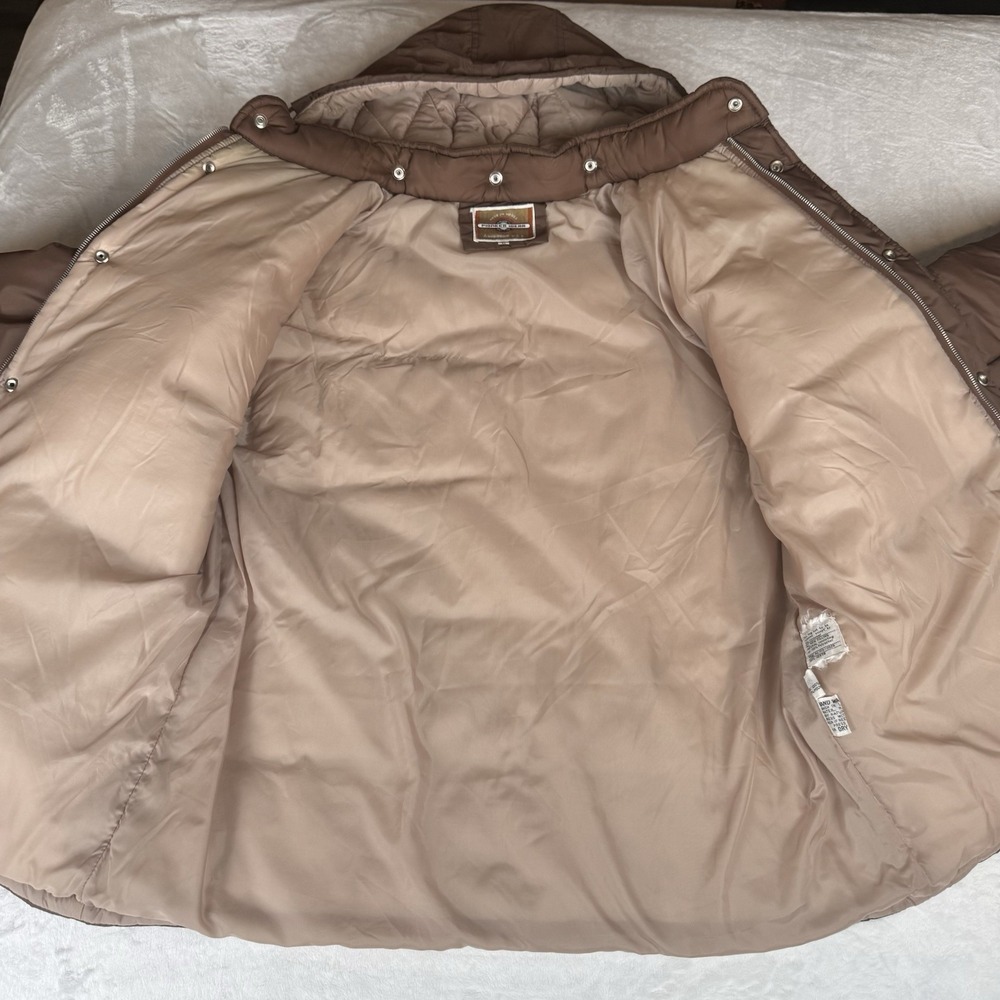 Vintage Pioneer Wear Work Coat Puffer Men's No Tag Size - Picture 8 of 15